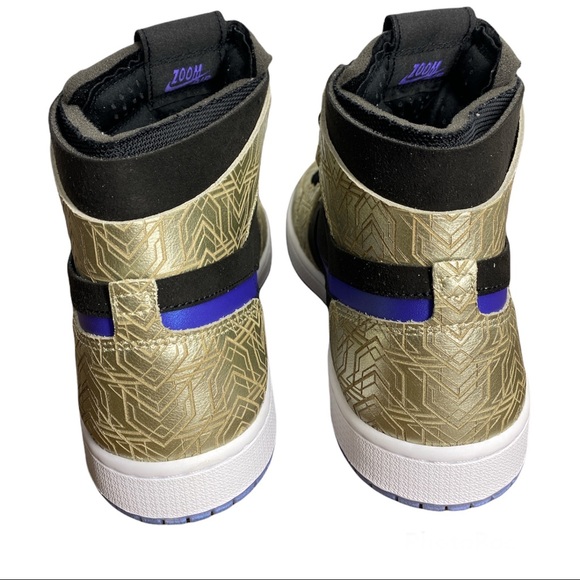 Nike Air Jordan 1 High Zoom Air CMFT ‘Gold Laser’ Shoes (DQ0659-700) Men Size 10